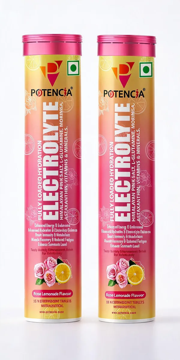 Potencia_Electrolyte_Hydration_Rose_Lemonade_Effervescent_Tablets_15S_-_Pack_of_2
