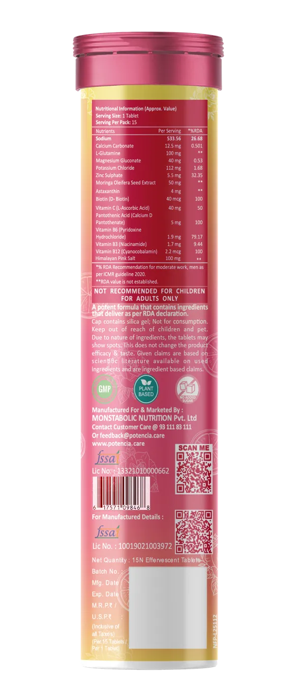 Pack_of_6_Potencia_Electrolyte_Hydration_Effervescent_Tablets_|_Rose_Lemonade_|_Glutamine,_Moringa,_Astaxanthin,_Biotin_&_Himalayan_Pink_Salt