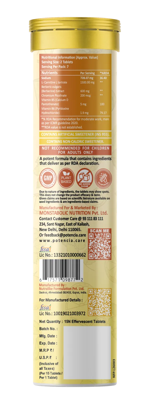 Potencia_L-Carnitine_Effervescent_Tablets_with_Berberine,_Chromium_Picolinate,_Vitamin_B5_&_B6_|_Energy_&_Fat_Metabolism