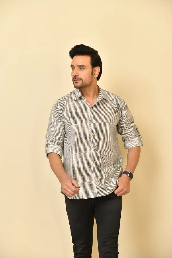 White_Cambric_Cotton_Regular_Fit_Full_Sleeve_Shirt_For_Men
