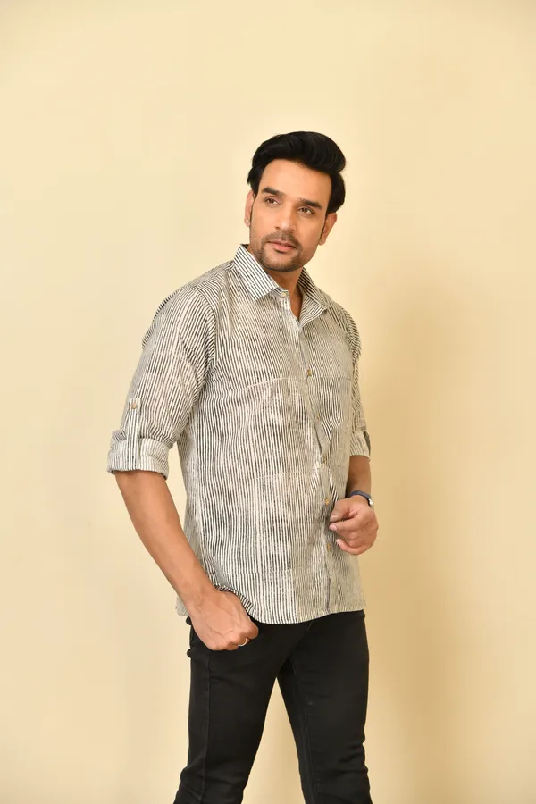 White_Cambric_Cotton_Regular_Fit_Full_Sleeve_Shirt_For_Men