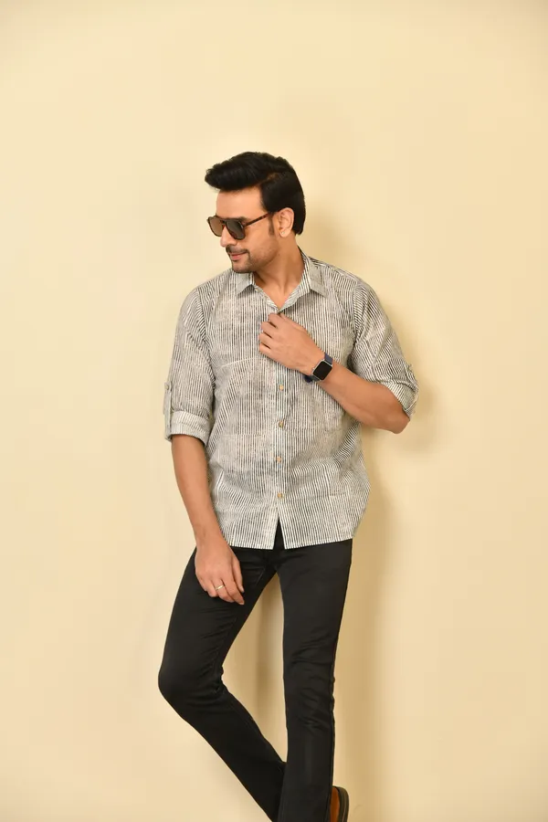 White_Cambric_Cotton_Regular_Fit_Full_Sleeve_Shirt_For_Men