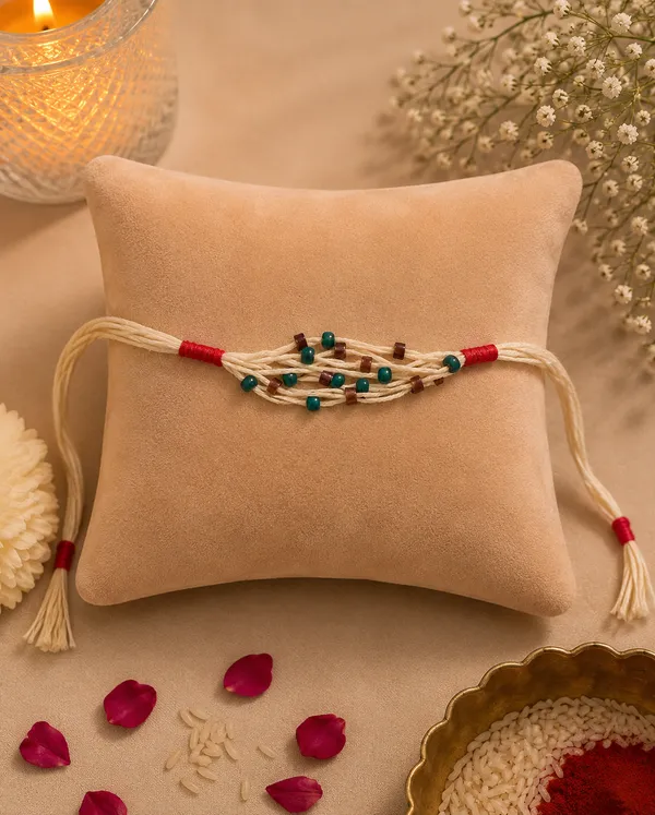 Multicolor_Wooden_Red_Aventurine_Beaded_Bracelet_For_Unisex