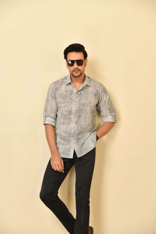 White_Cambric_Cotton_Regular_Fit_Full_Sleeve_Shirt_For_Men