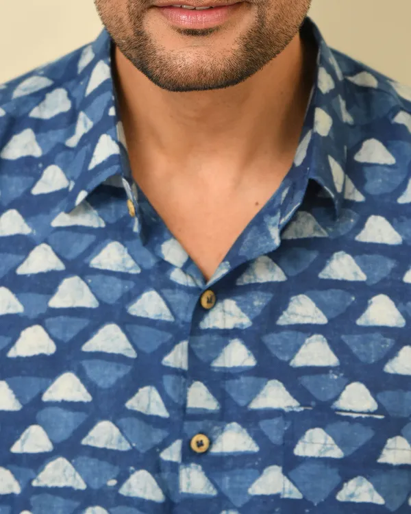 Blue_Cambric_Cotton_Printed_Full_Sleeve_Shirt_For_Men