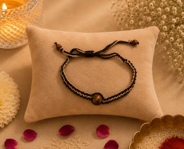 Black_Tiger_Eye_Picture_Jasper_Beaded_Bracelet_For_Unisex