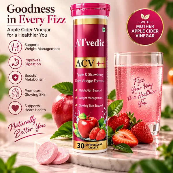 ATvedic_Apple_Strawberry_Apple_Cider_Vinegar_Effervescent_Tablets