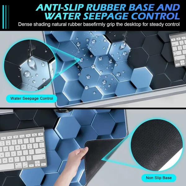 Gyanvi_Excel_Shortcut_Cheat_Sheet_Dual-Sided_Rubber_Desk_Mat_Large