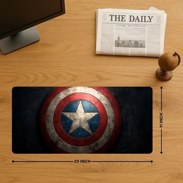 Sigma_One_Captain_America_Shield_Extended_Keyboard_Mouse_Pad