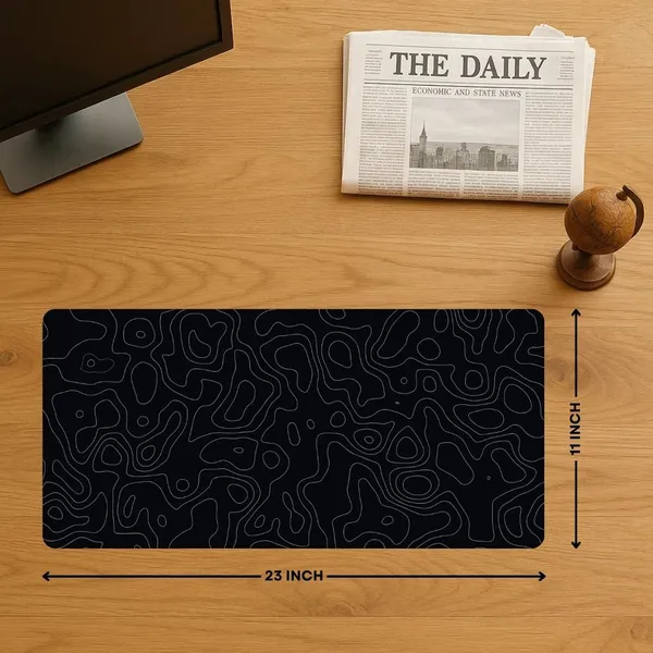Sigma_One_Black_Cave_Print_Extended_Keyboard_Mouse_Pad_Black