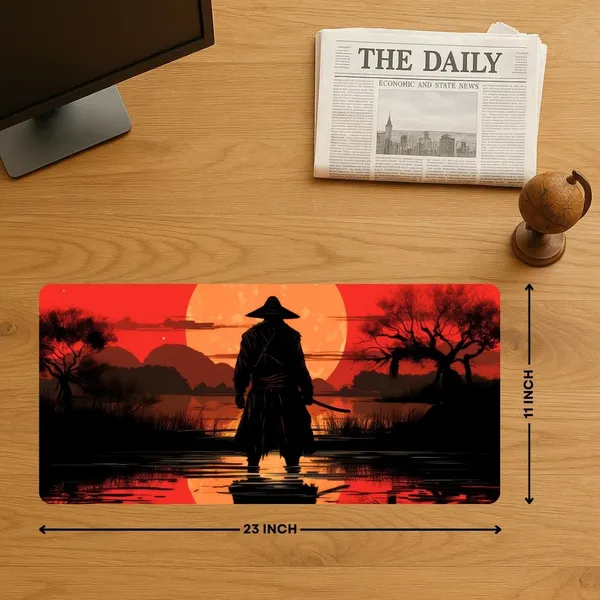 Sigma_One_Crimson_Ronin_Extended_Desk_Mat_23X11_Inch_Non-Slip_Waterproof