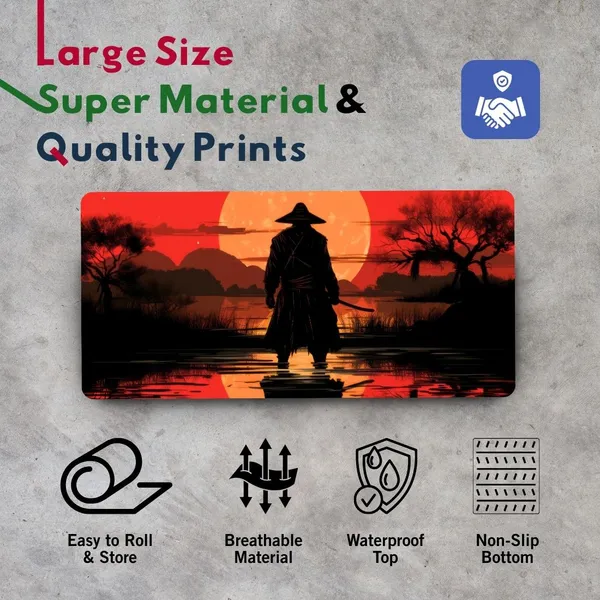 Sigma_One_Crimson_Ronin_Extended_Desk_Mat_23X11_Inch_Non-Slip_Waterproof