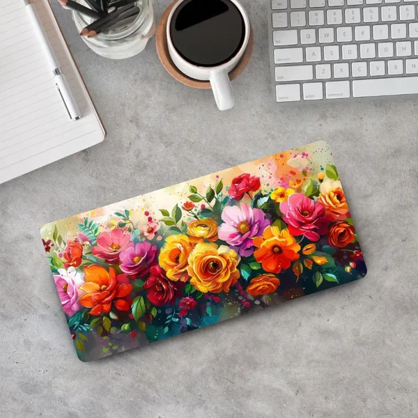 Sigma_One_Bloom_Burst_Floral_Extended_Keyboard_Mouse_Pad