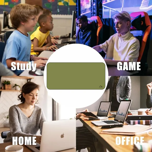 Sigma_One_Olive_Green_Abstract_Extended_Keyboard_Mouse_Pad