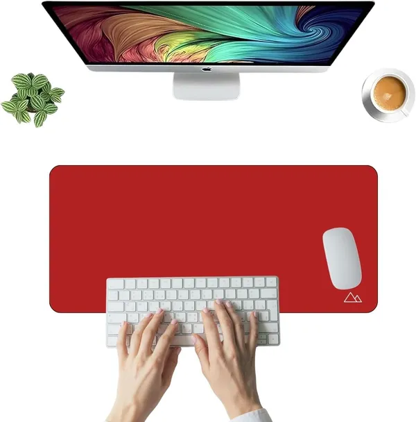 Sigma_One_Crimson_Red_Extended_Mouse_Pad_23X11_Inch