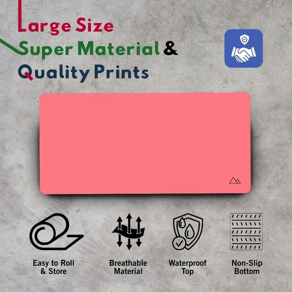 Sigma_One_Pink_Extended_Keyboard_Mouse_Pad_Waterproof_Anti-Slip