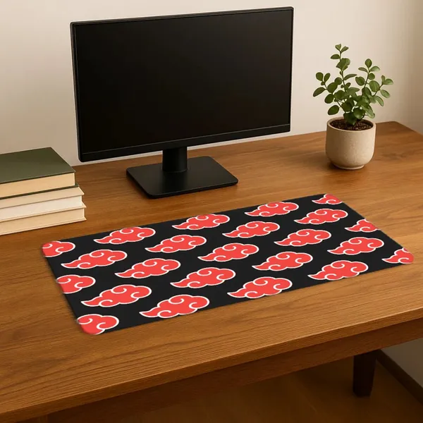 Sigma_One_Anime_Red_Cloud_Graphic_Extended_Keyboard_Mouse_Pad