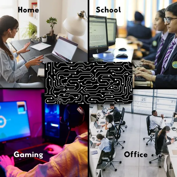 Sigma_One_Circuit_Board_Print_Extended_Keyboard_Mouse_Pad_Black