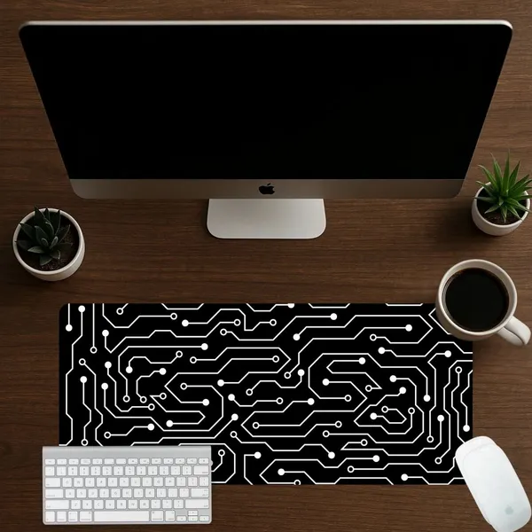Sigma_One_Circuit_Board_Print_Extended_Keyboard_Mouse_Pad_Black
