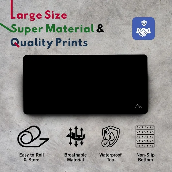 Sigma_One_Solid_Black_Extended_Keyboard_Mouse_Pad_23X11_Inch