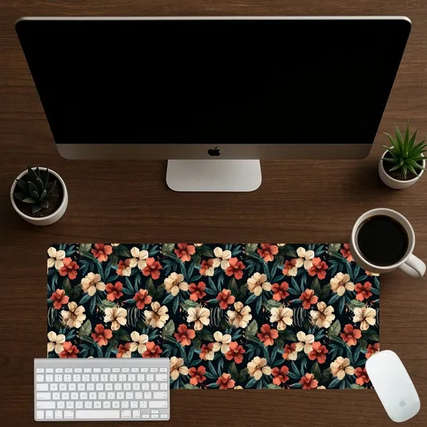 Sigma_One_Floral_Design_Extended_Keyboard_Mouse_Pad