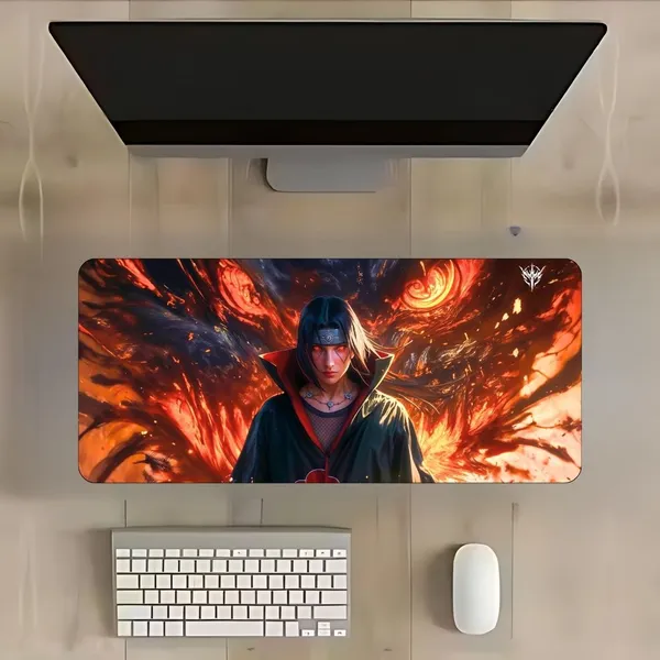 Sigma_One_Anime_Itachi_Design_Extended_Keyboard_Mouse_Pad