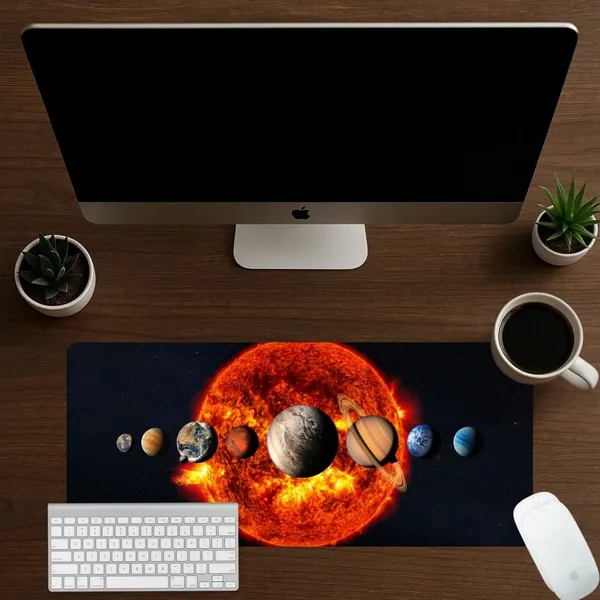 Sigma_One_Solar_System_Planets_Extended_Mouse_Pad_23X11_Inch_Non-Slip_Base