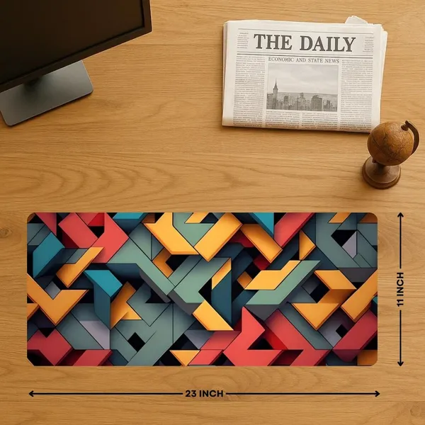 Sigma_One_3D_Geometric_Multicolor_Extended_Keyboard_Mouse_Pad