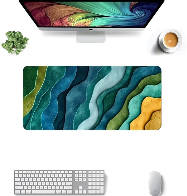 Sigma_One_Abstract_Wave_Pattern_Extended_Keyboard_Mouse_Pad_Multicolor