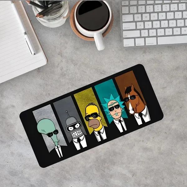 Sigma_One_Simpsons_Cartoon_Print_Extended_Keyboard_Mouse_Pad