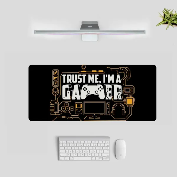 Sigma_One_Trust_Me_I'M_A_Gamer_Print_Extended_Keyboard_Mouse_Pad_Multicolor