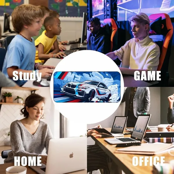 Sigma_One_Supercar_Printed_Extended_Desk_Mat_Non-Slip_Waterproof_Multicolor