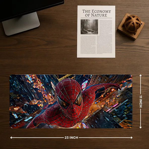 Sigma_One_Spiderman_Extended_Desk_Mat_23X11_Inch_Waterproof