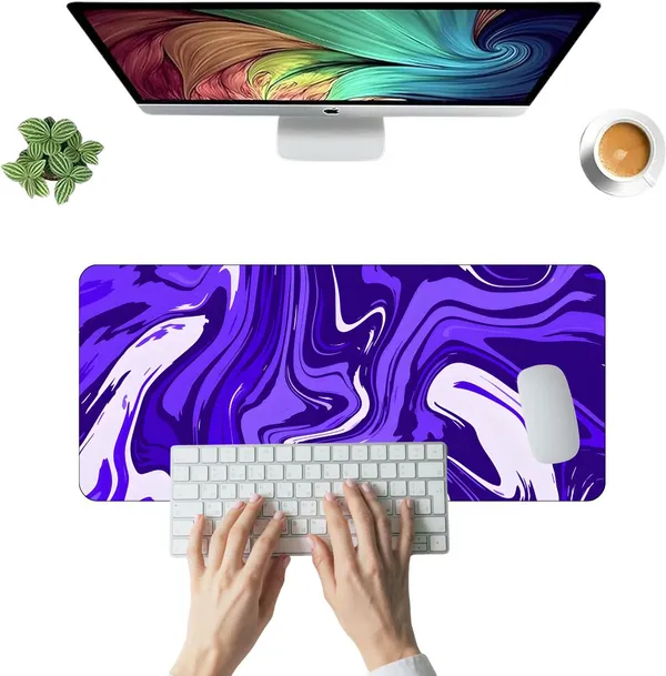Sigma_One_Fluid_Art_Extended_Desk_Mat_23X11_Inch_Waterproof
