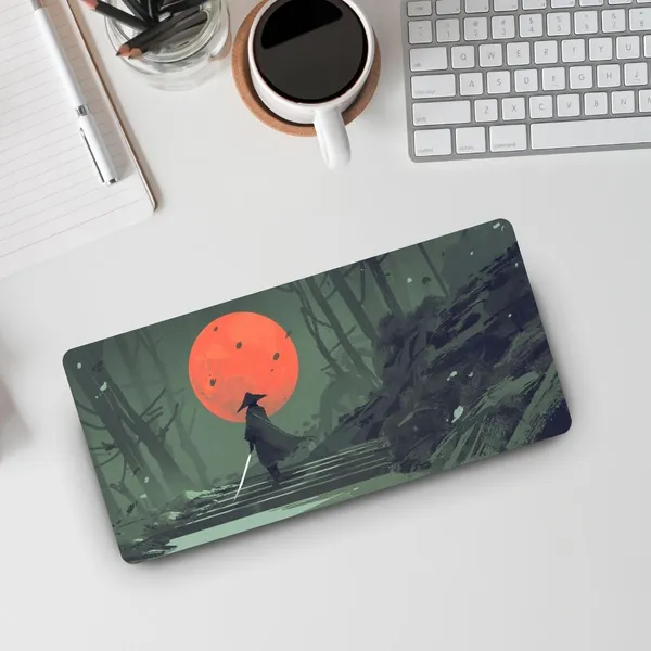 Sigma_One_Lone_Moon_Warrior_Printed_Extended_Mouse_Pad_Anti-Slip