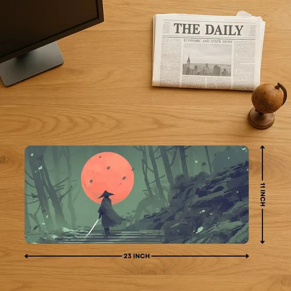 Sigma_One_Lone_Moon_Warrior_Printed_Extended_Mouse_Pad_Anti-Slip
