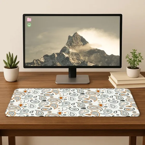 Sigma_One_Paisley_Print_Extended_Keyboard_Mouse_Pad_Multicolor