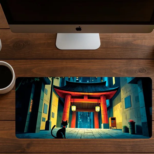 Sigma_One_Anime_Fantasy_City_Gate_Extended_Desk_Mat_23X11_Inch