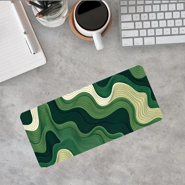Sigma_One_Green_Beige_Abstract_Extended_Mouse_Pad_23X11_Inch