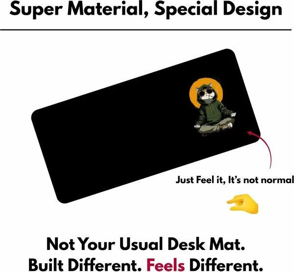 Sigma_One_Cool_Cat_Poster_Dark_Extended_Keyboard_Mouse_Pad