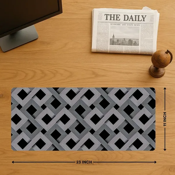 Sigma_One_Grey_Geometric_Pattern_Extended_Keyboard_Mouse_Pad