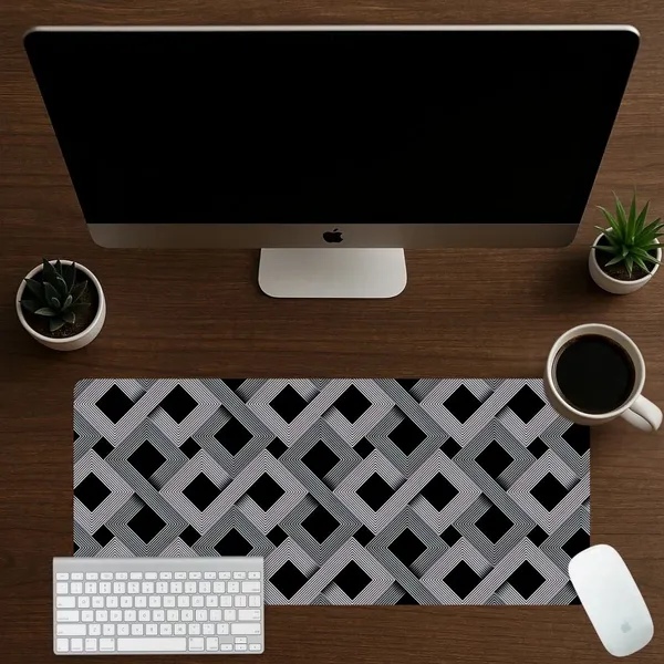 Sigma_One_Grey_Geometric_Pattern_Extended_Keyboard_Mouse_Pad