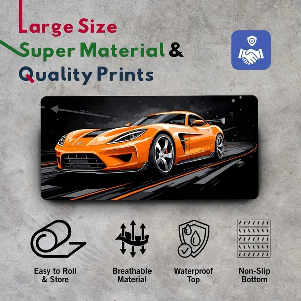 Sigma_One_Dodge_Viper_Car_Print_Extended_Keyboard_Mouse_Pad