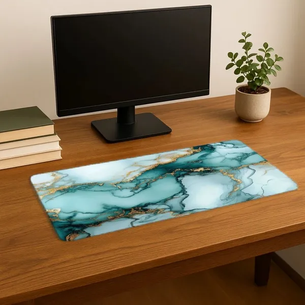 Sigma_One_Green_Marble_Gold_Veins_Extended_Desk_Mat