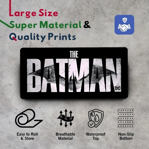 Sigma_One_Batman_Logo_Extended_Keyboard_Mouse_Pad_Anti-Slip