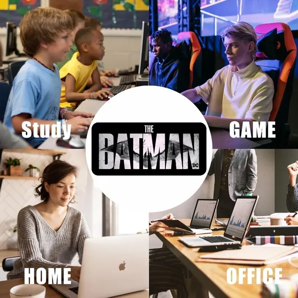 Sigma_One_Batman_Logo_Extended_Keyboard_Mouse_Pad_Anti-Slip