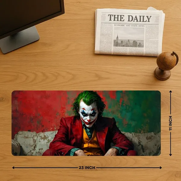 Sigma_One_Joker_Evil_Smile_Print_Extended_Mouse_Pad_23X11_Inch