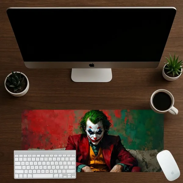 Sigma_One_Joker_Evil_Smile_Print_Extended_Mouse_Pad_23X11_Inch