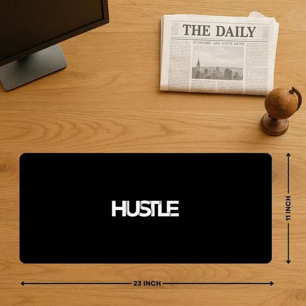 Sigma_One_Hustle_Typography_Black_Extended_Keyboard_Mouse_Pad