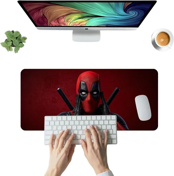 Sigma_One_Deadpool_Mask_Print_Extended_Mouse_Pad_23X11_Inch
